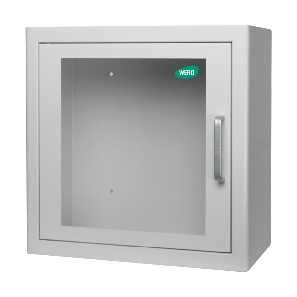 WERO AED-Wandschrank mit Alarm, leer