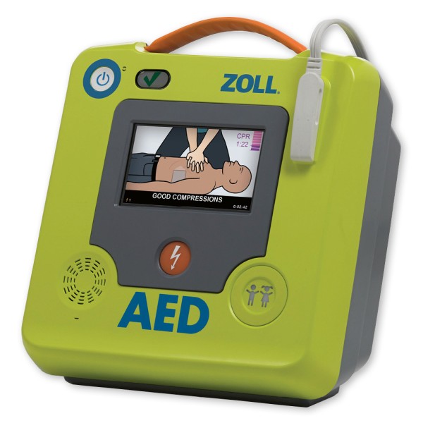 ZOLL AED 3, Halbautomat, mit Farb-Touchscreen, ohne Sprachaufzeichnung