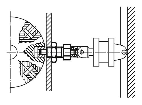 ARRETIERBOLZEN OHNE RASTNUT GR.5 D1=M24X2, FORM:F, EDELSTAHL UNGEHÄRTET - 3