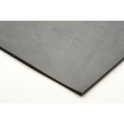 FKM-Platte schwarz 75 Shore A