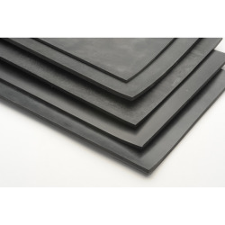 NBR-Platte schwarz 65 Shore A