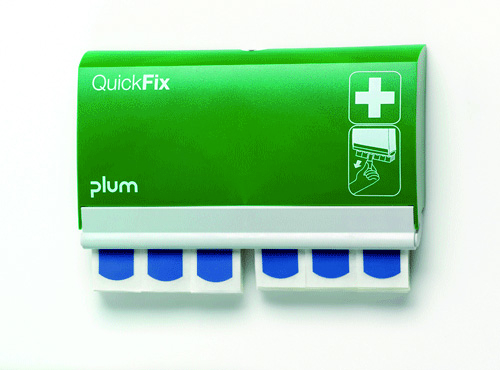 Pflasterspender QuickFix DETECTABLE inkl. 2 Pack à 45 Pflaster