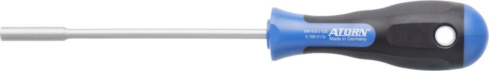 ATORN Sechskant-Steckschl&uuml;ssel 2-K Griff
