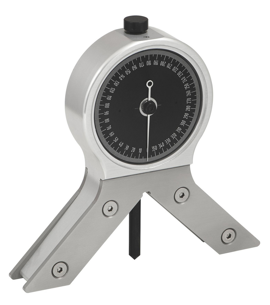 Pr&auml;zisions-Winkellehre, Genauigkeit +/-0,5&deg;, mit Mittelpunktk&ouml;rner