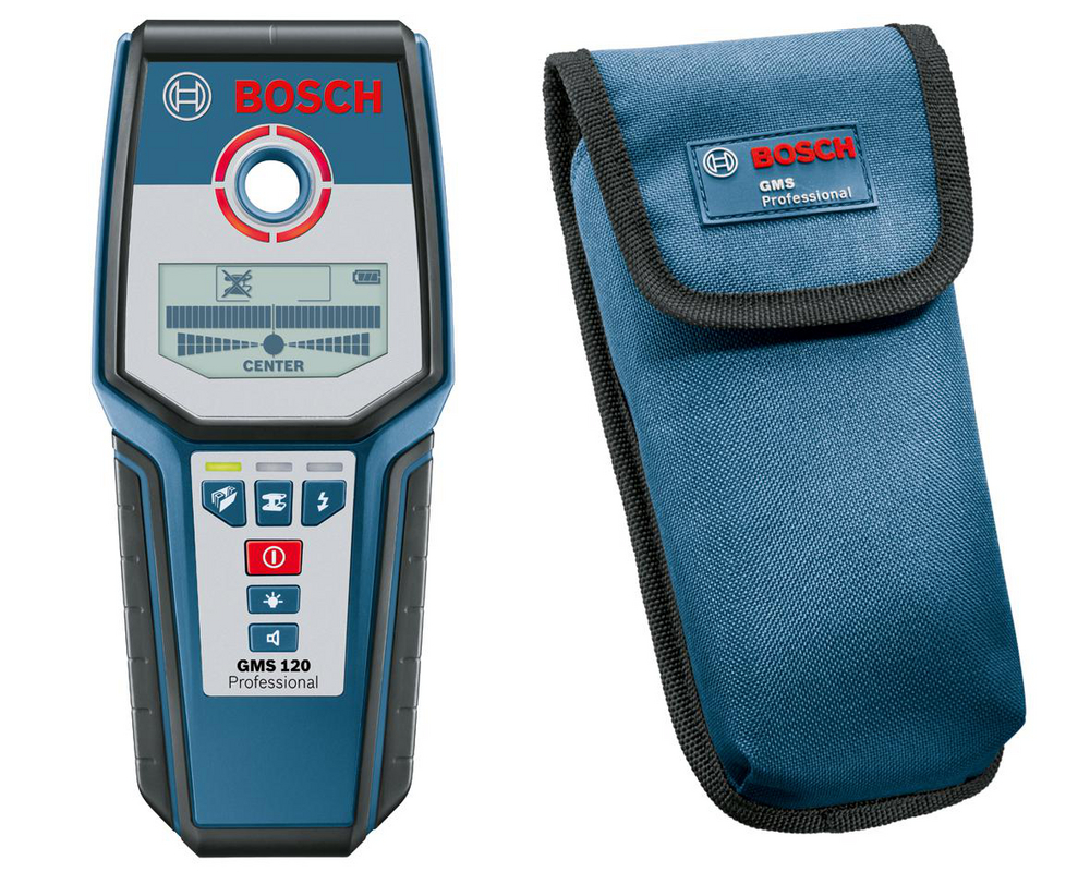 Metall-/Strom-Ortungsgerät GMS 120 Erfassungstiefe Stahl/Kupfer 120/80