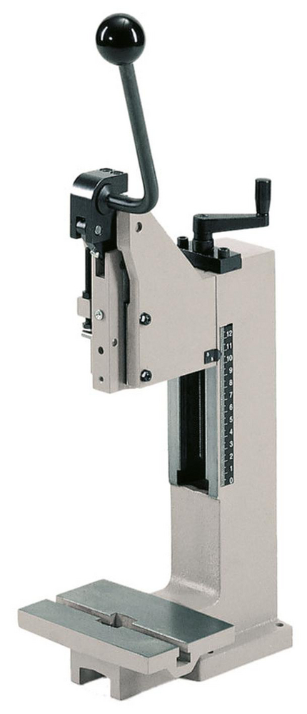 Universal-Kniehebelpresse Typ kN HKPV 360° verstellbarer Handhebel