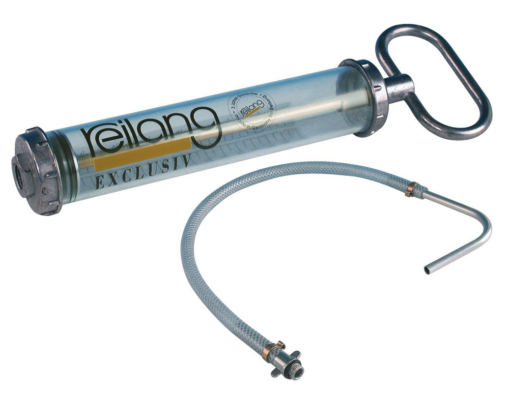 Dosierhandpumpe cl-Teilung PVC transp. Hubvolumen 1000 ml