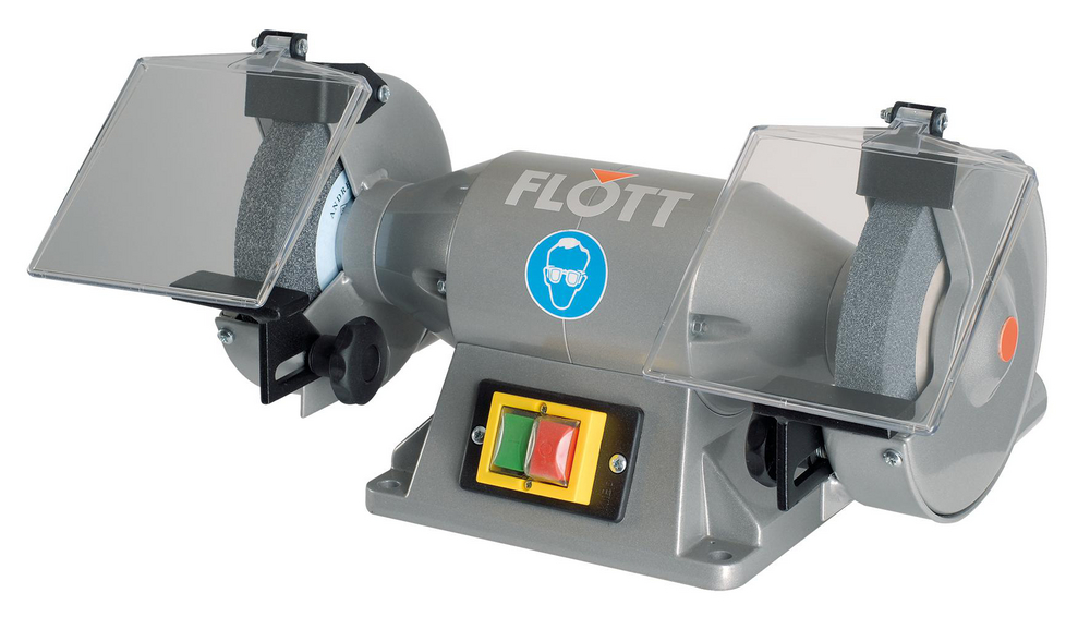Doppelschleifmaschine TS 200 SD P Ø200 B=32 Bohrung 32 1000 Watt