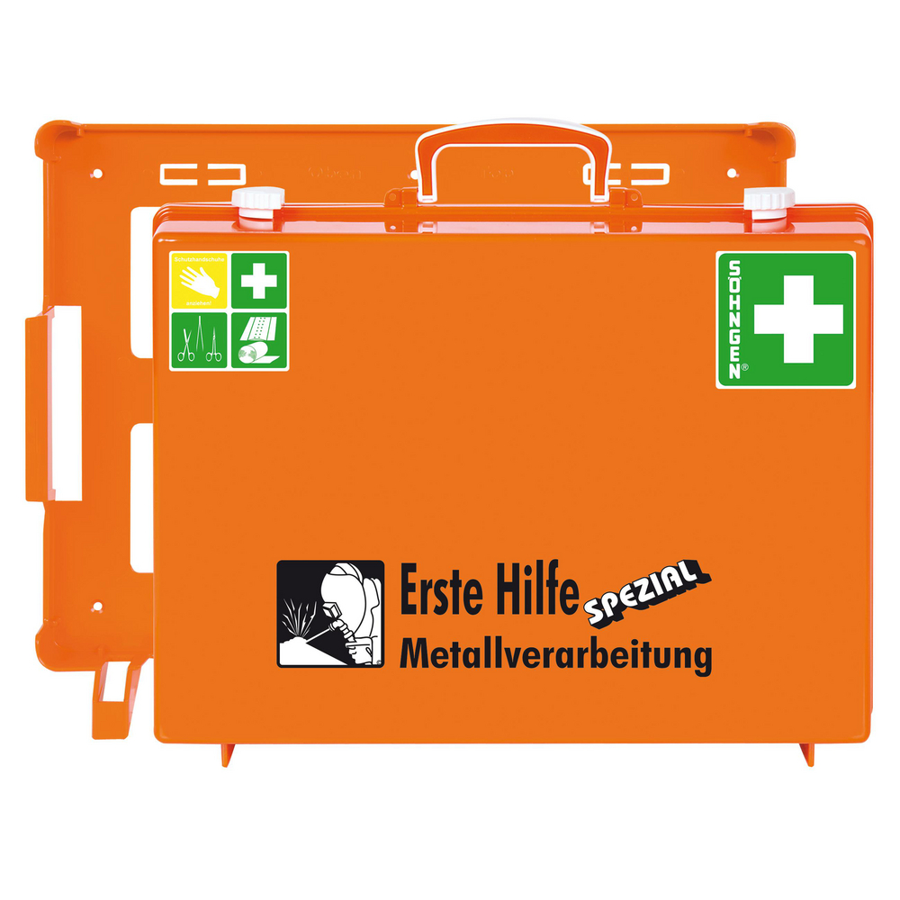 Berufsspezifischer Erste-Hilfe-Koffer Metallverarbeitung 400x300x150