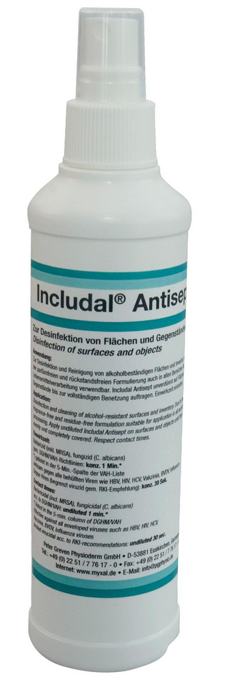 Desinfektionsspray Includal® Antisept Sprühflasche 250 ml