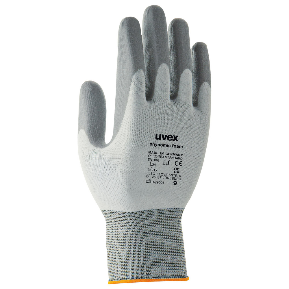 UVEX Polyamid-Strickhandschuh uvex phynomic foam VE=10 Paar