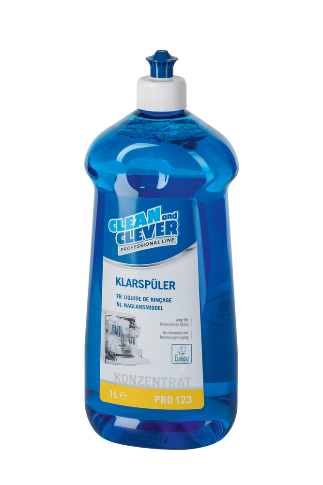 Klarspüler Clean and Clever 12 Flaschen à 1 Liter