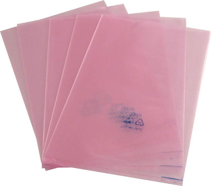 ESD-Beutel BxL aus gering aufladbarer LDPE-F