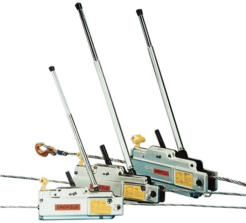 Seilzug T532D Nutzkraft 3200 daN Seil-D.16mm m.20m Zugseil Stahlblechgehäuse