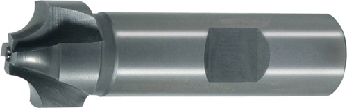 Viertelkreisprofilfräser DIN 6518B Typ N HSS-Co konkav