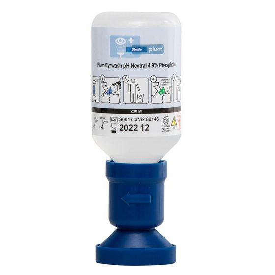 Augenspülflasche MONO mit 200 ml pH-neutraler Phosphatpufferlösung