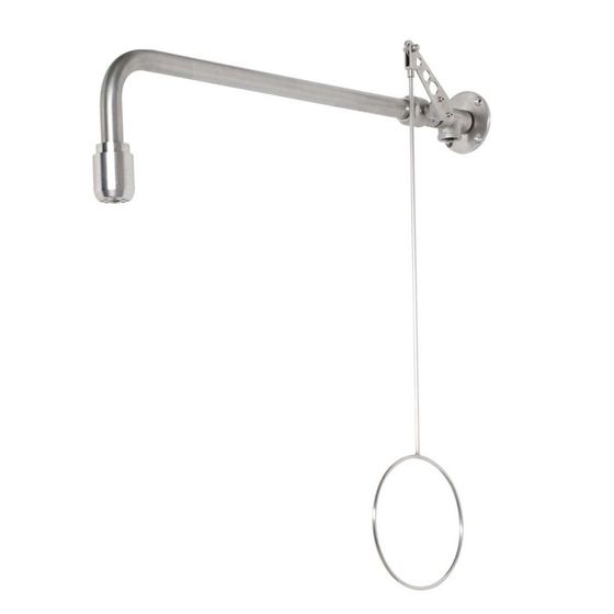 Körperdusche, Edelstahl, Wandmontage