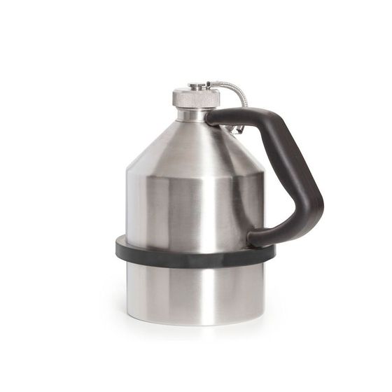 FALCON Sicherheitskanne aus Edelstahl, Schraubkappe, 2 l