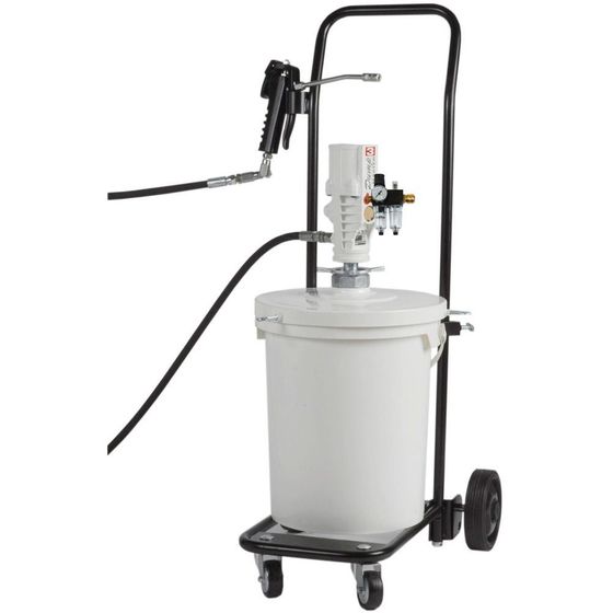 Druckluft-Abschmiergerät PM25 mit Schlauch 4m, Druck 400 bar, G1/4", mobil