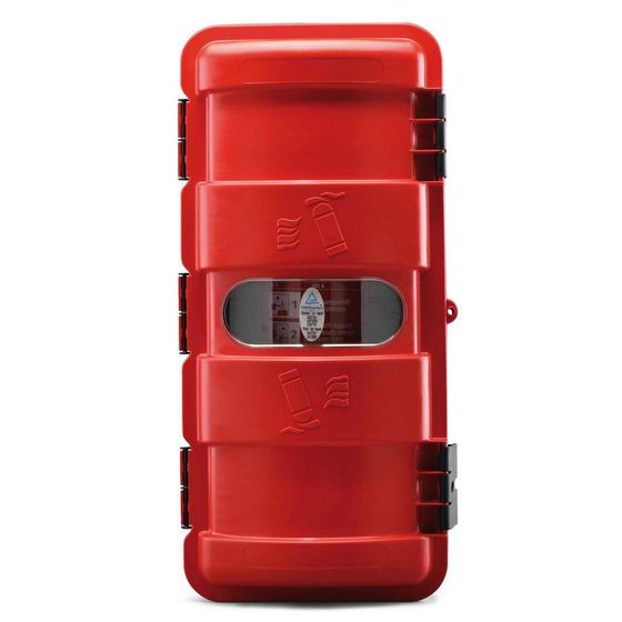 Feuerlöscherschrank BigBox aus Kunststoff, für 6-kg-Feuerlöscher