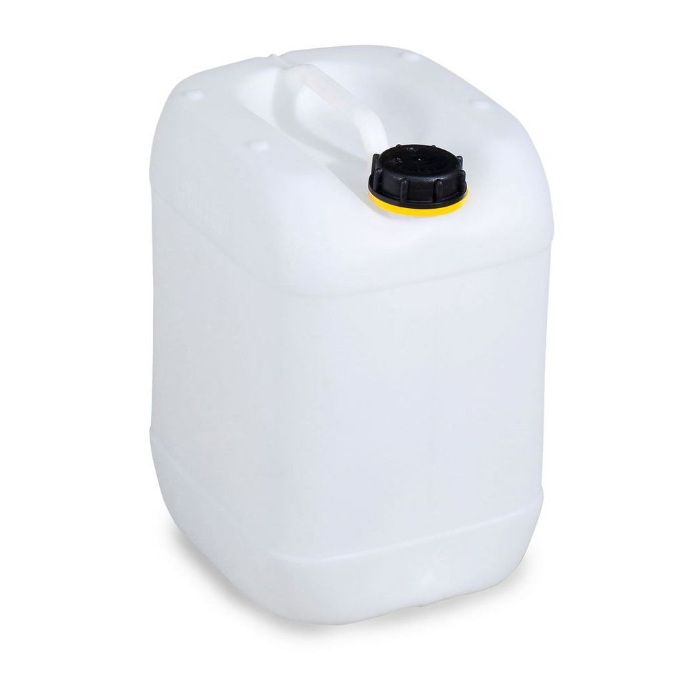 Kunststoffkanister aus Polyethylen (PE), 20 Liter, natur-transparent