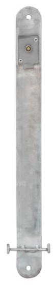 Pfosten,f. Drahtgitter-Abfallbehälter 18-27l,H 1400mm,Stahl verzinkt