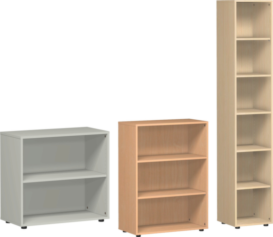 Büroregal, in verschiedenen Größen und Farben
