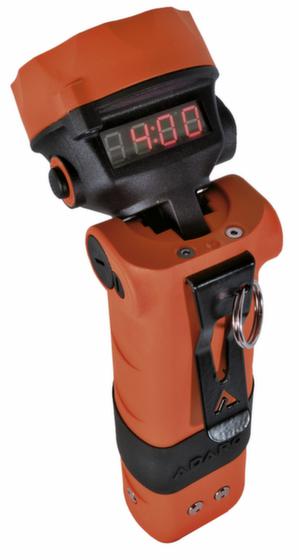 Handleuchte,Geh&auml;use Thermoplast HDPE,2 LED,Notstrom-Funktion zur besseren Lokalisierung,Leuchtweite 200m,Akku