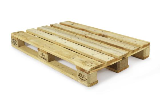 Euro-Tauschpalette, aus Holz, LxB 1200x800 mm, Traglast stat. 4000 kg
