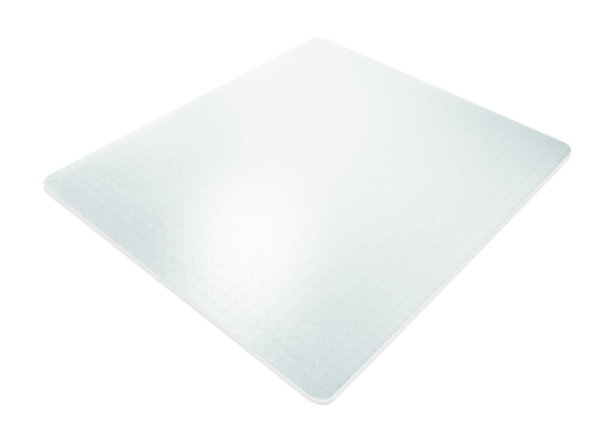 Bodenschutzmatte aus Polycarbonat, für Teppich- oder Hartböden, transparent, in verschiedenen Größen
