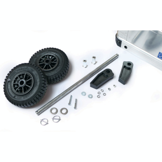 Offroad-Rollensatz,f. Transportkiste,Luft,Rad Ø 220mm
