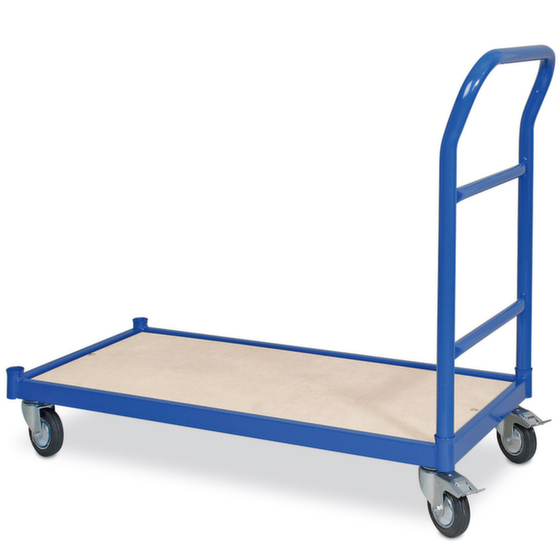Schiebebügelwagen, Traglast 250 kg, Ladefläche Länge x Breite 950 x 445 mm