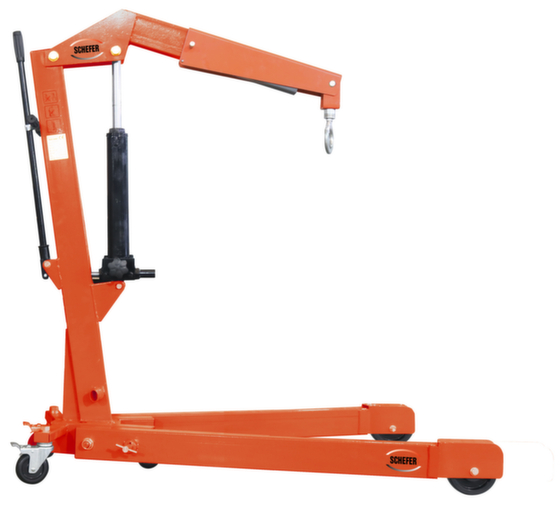 flexibler Werkstattkran, Traglast bis 1000 kg, mit verstellbarem Kranausleger, verschiedene Ausführungen