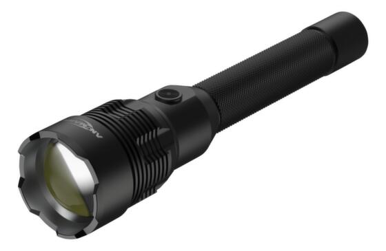 LED-Taschenlampe,Geh&auml;use Alu,COB-LED,350-12000 Lumen,USB,Leuchtweite 35-178m,Abstrahlwinkel 59 &deg;,Akku-/Batteriebetrieb