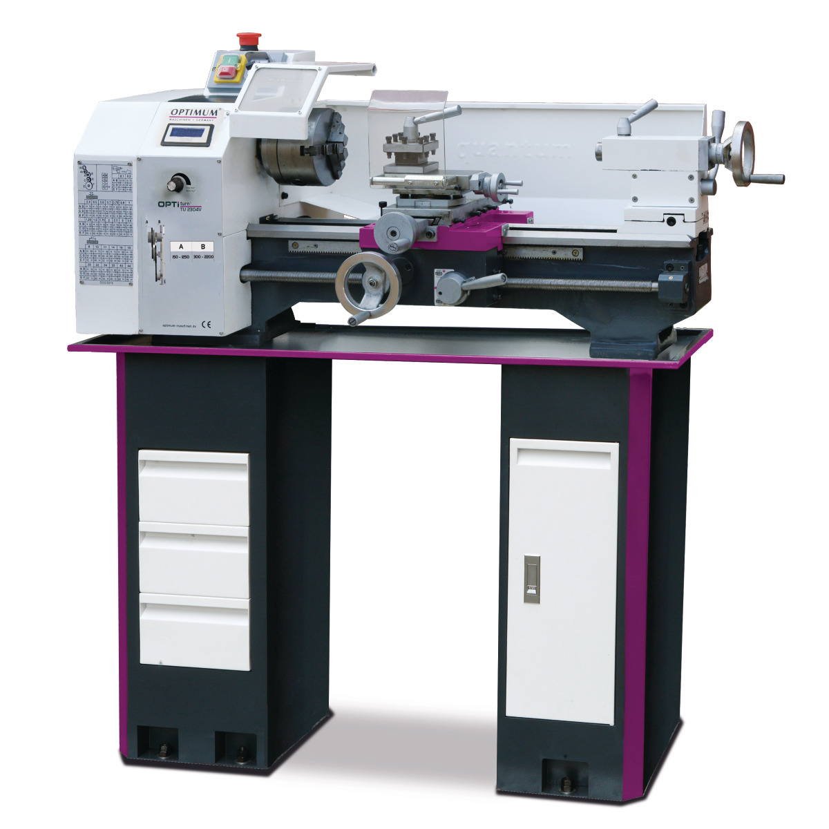 Stürmer Drehmaschine OPTIturn TU2304V   230V/1Ph/50Hz