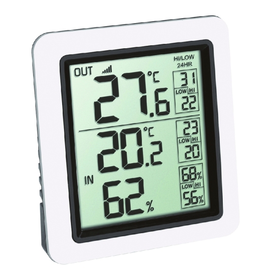 Digitales Funk-Thermo-/Hygrometer INFO | Typ: