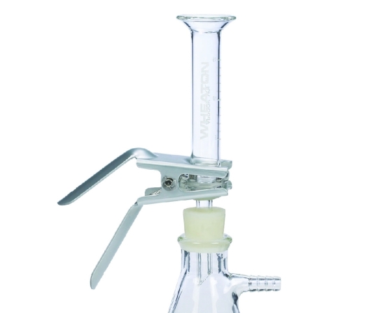 Filtriergeräte Glasfritte | Beschreibung: - 1
