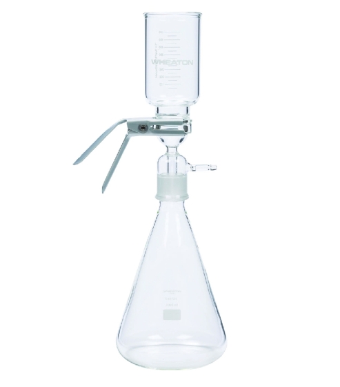 Filtriergeräte Glasfritte | Beschreibung: - 2
