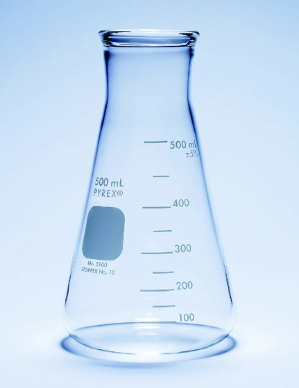 Weithals-Erlenmeyerkolben dickwandig Pyrex&reg; | Nennvolumen: