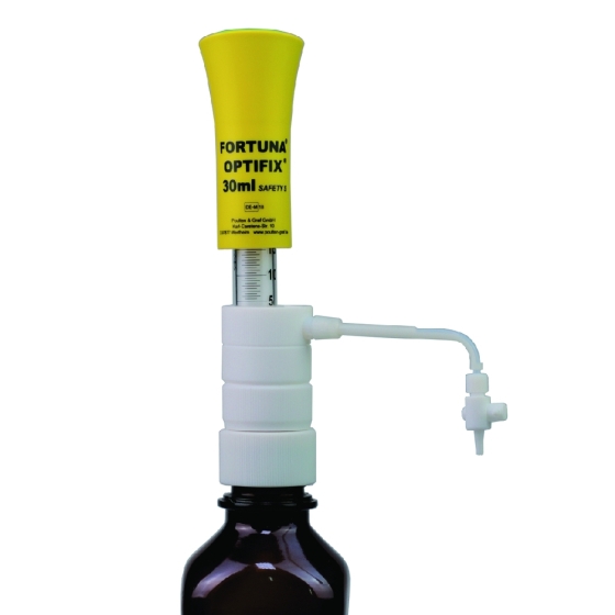 Flaschenaufsatz-Dispenser FORTUNA® OPTIFIX® SAFETY S | Typ:
