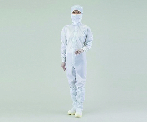 Overall für Reinraum ASPURE Polyester mit integrierter Haube | Größe: