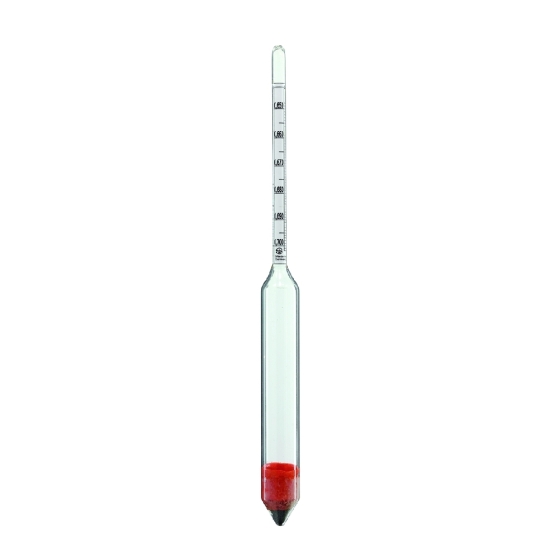 Dichte-Aräometer o. Thermometer | Messbereich g/cm3: 1,000 ...