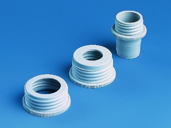 Flaschen-Gewinde-Adapter PP und ETFE | Gewinde außen: GL