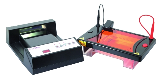 Horizontales Echtzeit-Gelelektrophorese System runVIEW | Beschreibung: - 1