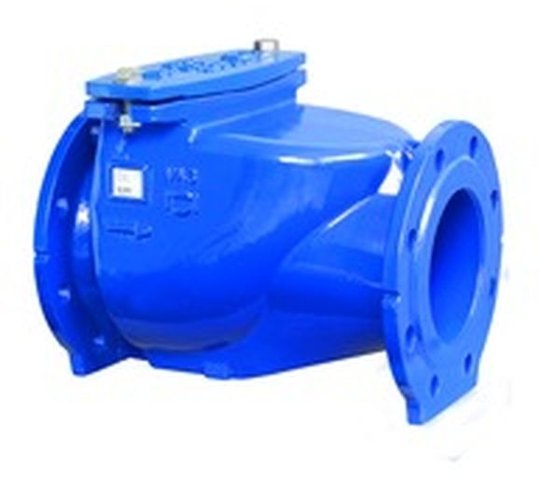 RETO-STOP Rückflussverhinderer GGG DN 100, BL 300 mm, PN16, F6, EPDM W270 - 1