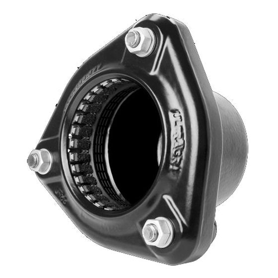 Endkappe -FGE-, Wasser DN 100, d 107,2 - 133,2, Dichtung EPDM - 1