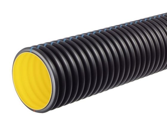 Robukan Kanalrohr aus PP, SMR *SN8*  *SN8* DN 300, mit profilierter Wandung