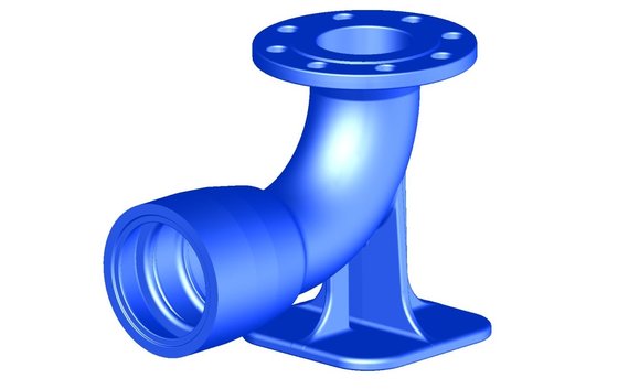 EN-Stück NovoSIT® DN 100 PN 16 etec Email - 2