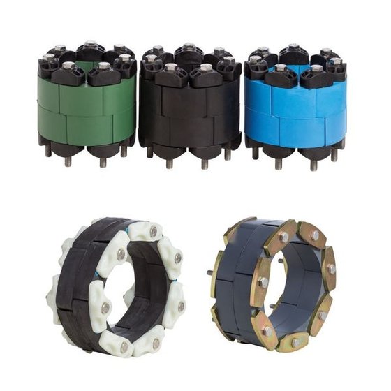 Link-Seal Ringraumdichtung Typ OS 316 LS 440, Schrauben VA