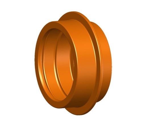 Schachtanschlussstück TYTON® DN 300 EKB braunrot ink Dichtung - 2